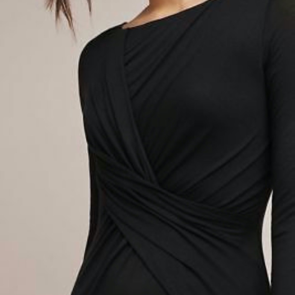 Bailey 44 Black Dress Long Sleeve NWT